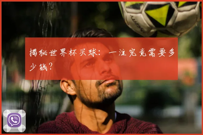 揭秘世界杯买球：一注究竟需要多少钱？